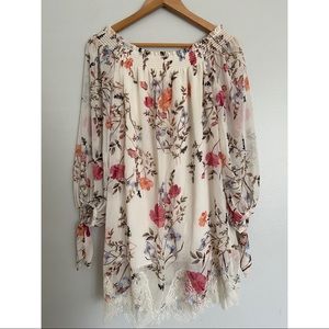 Lush | Off The Shoulder Floral Dress